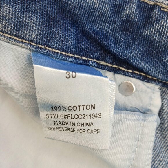 Pink Lily Womens Size 30 Jeans High Waist Straight Leg Blue Jeans Ladies Size 30 - Picture 6 of 10